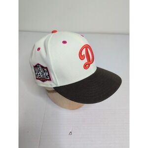 Rare New Era Los Angeles Dodgers 2020 World Series Dunkin Donuts Ins. Cap 7 1/4